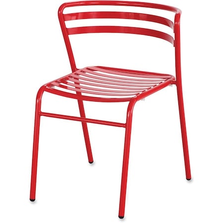 Safco CHAIR, STACK, OUTDR, STEEL, RD SAF4360RD